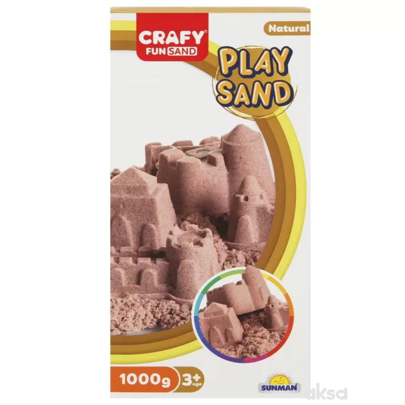 Sunman kinetički pesak 1000 gr. braon boja