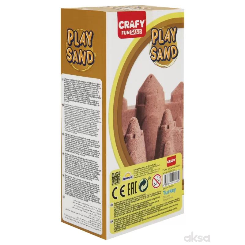 Sunman kinetički pesak 1000 gr. braon boja