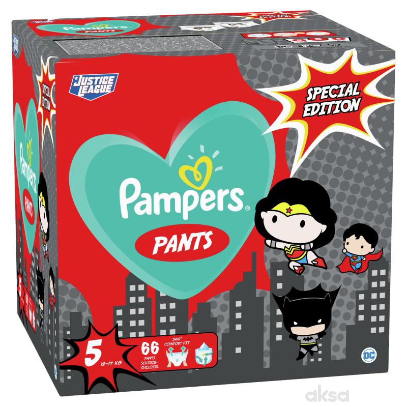 Pampers pants pelene Warner Bross 5 junior 66 kom