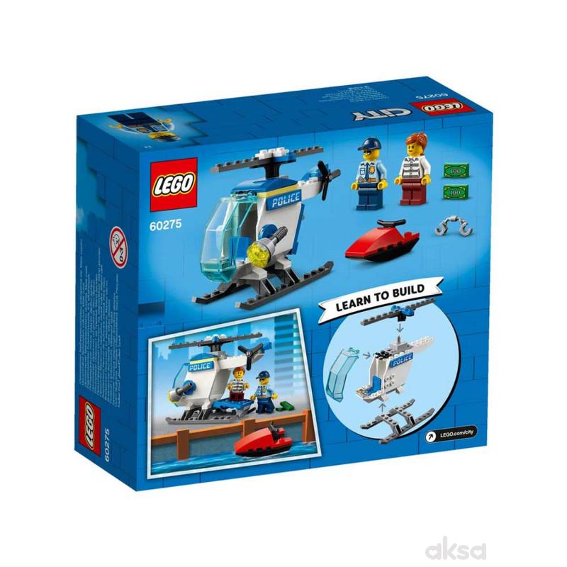 Lego City police helicopter