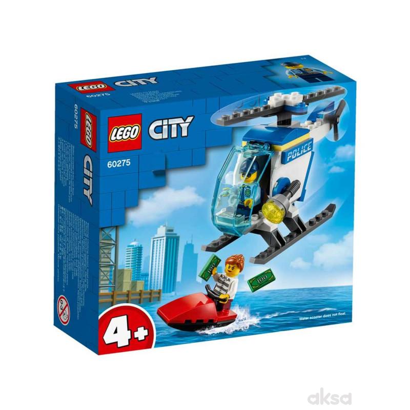 Lego City police helicopter