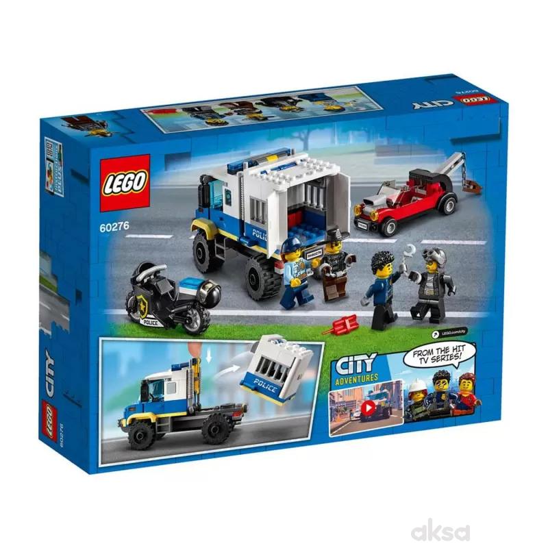 Lego City police prisoner transport