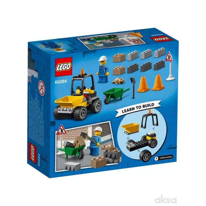 Lego City roadwork truck