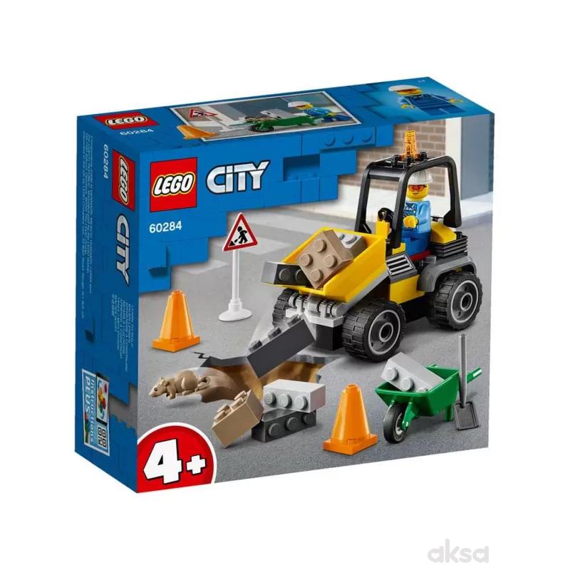 Lego City roadwork truck