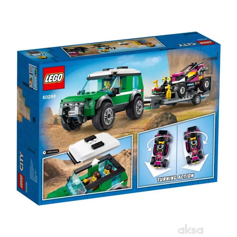 Lego City race buggy transporter 