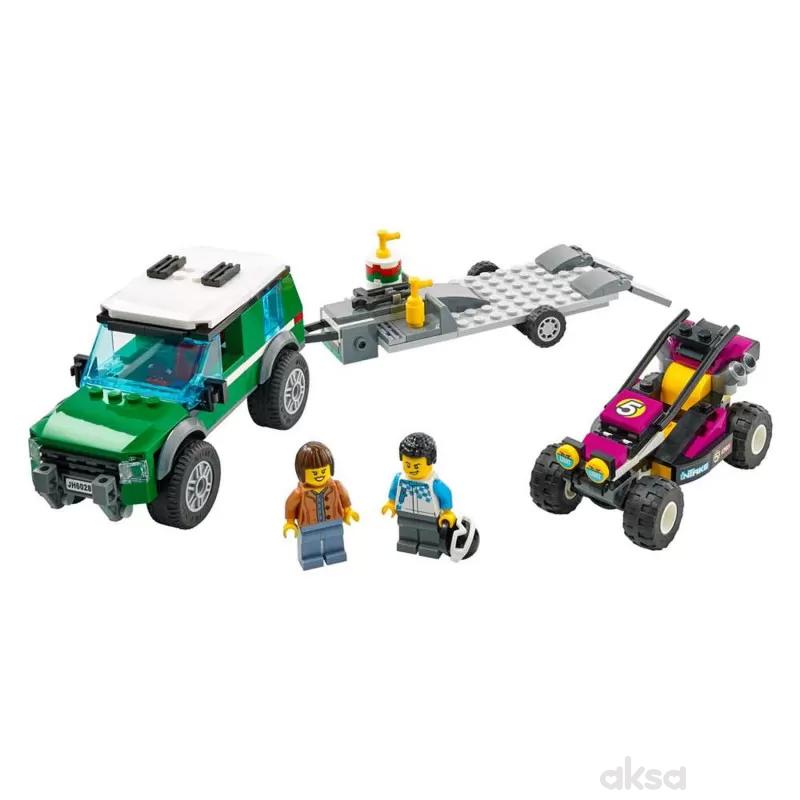 Lego City race buggy transporter 