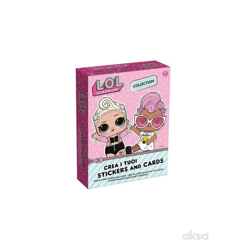 Lol surprise kreiramo stickere set