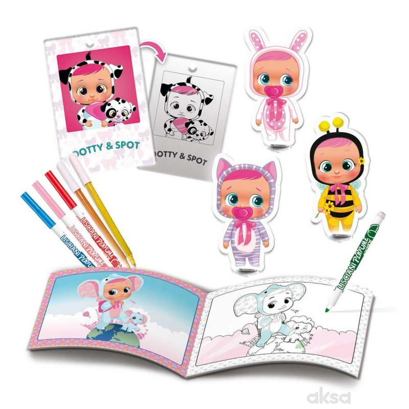 Cry babies bojenje mirišljivim markerima set