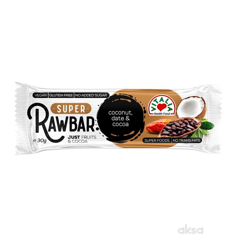 Vitalia Raw bar kokos&čokolada 30g 