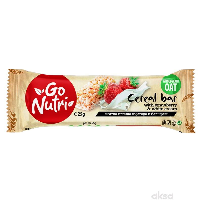 Vitalia Go nutri bar jagoda i beli krem 25g 