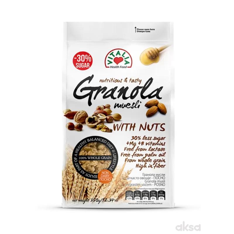 Vitalia Granola musli orasi+Mg&Fe&B 350g 