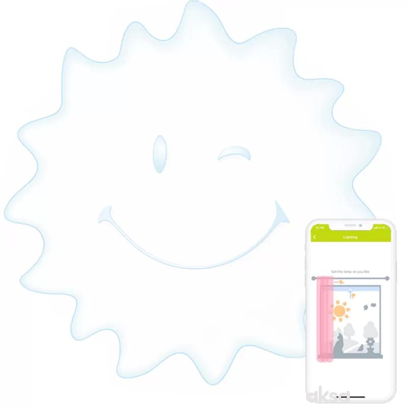 Agu Baby Lampa sa prirodnom svetlošću smart Sunny