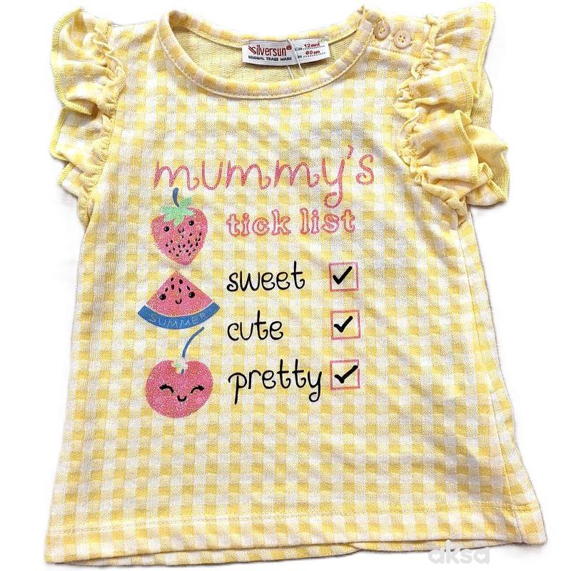 Silversun majica bretele, devojčice 