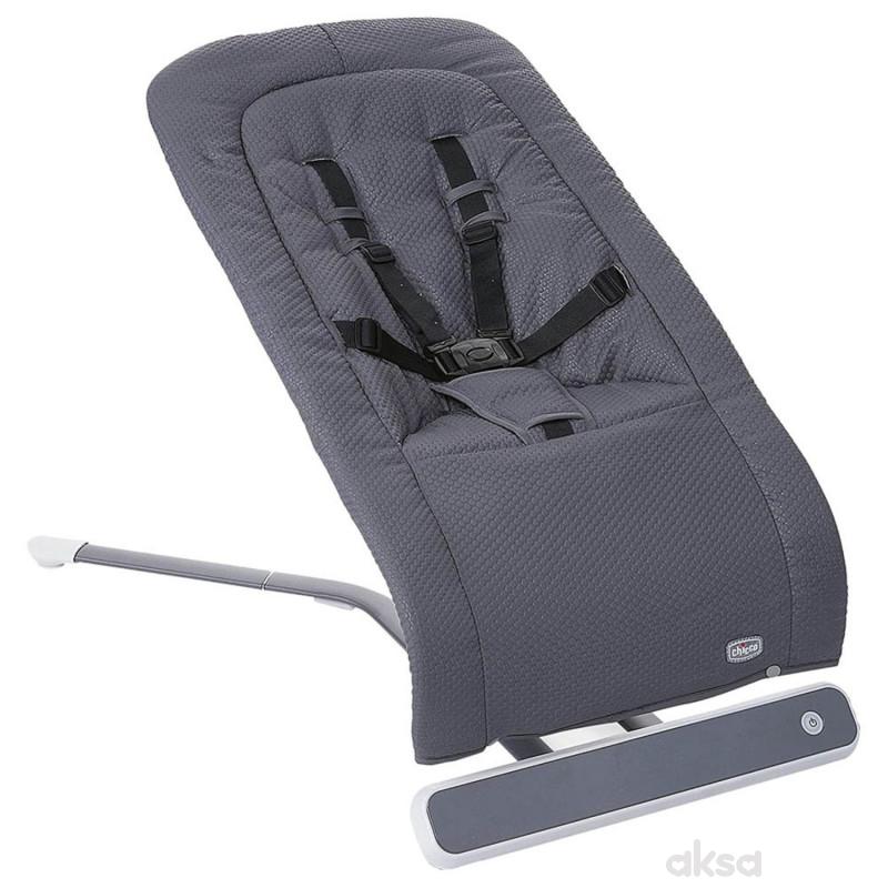 Chicco ležaljka Rhythm n sound Moon grey