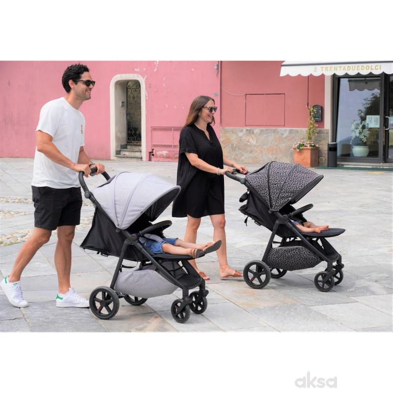 Mast kolica M4 Animalier grey/black