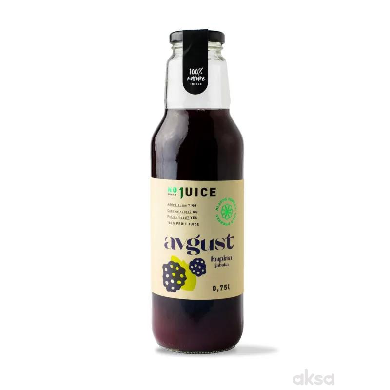 NO1 JUICE Avgust mix 0,75l (40% kup,  60%jab) 