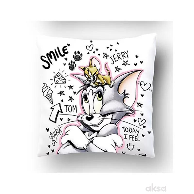 Stefan ukrasni jastuk Tom&Jerry smile