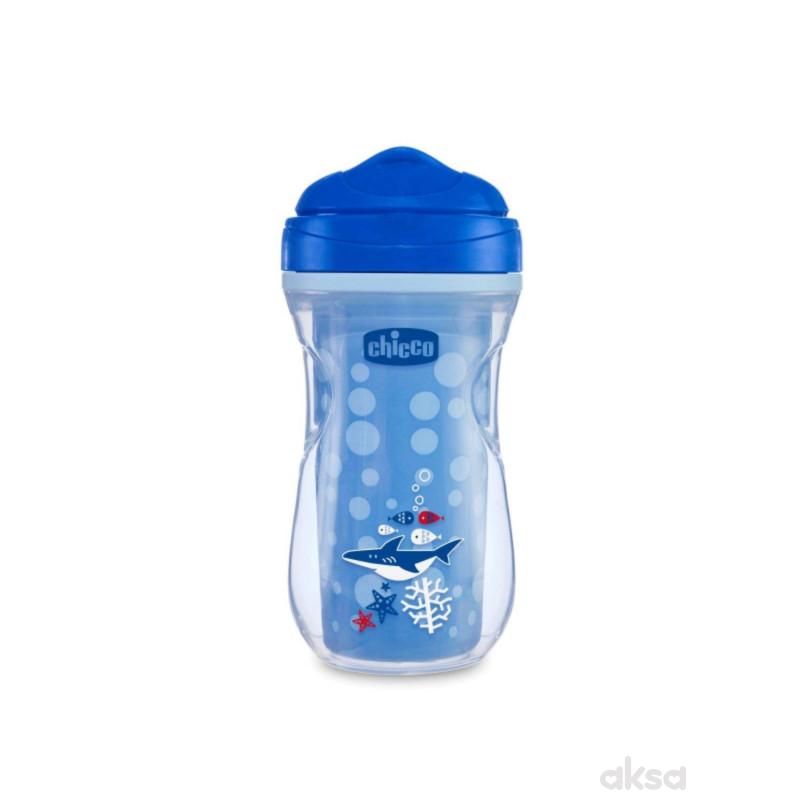 Chicco čaša 14m+, active cup, plava 