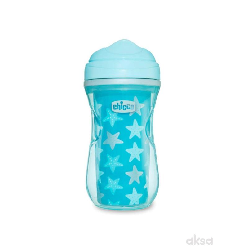 Chicco čaša 14m+, active cup, plava 