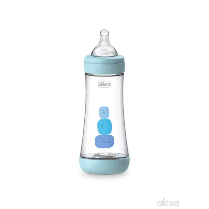 Chicco P5 flašica plava 4m+, 300ml 