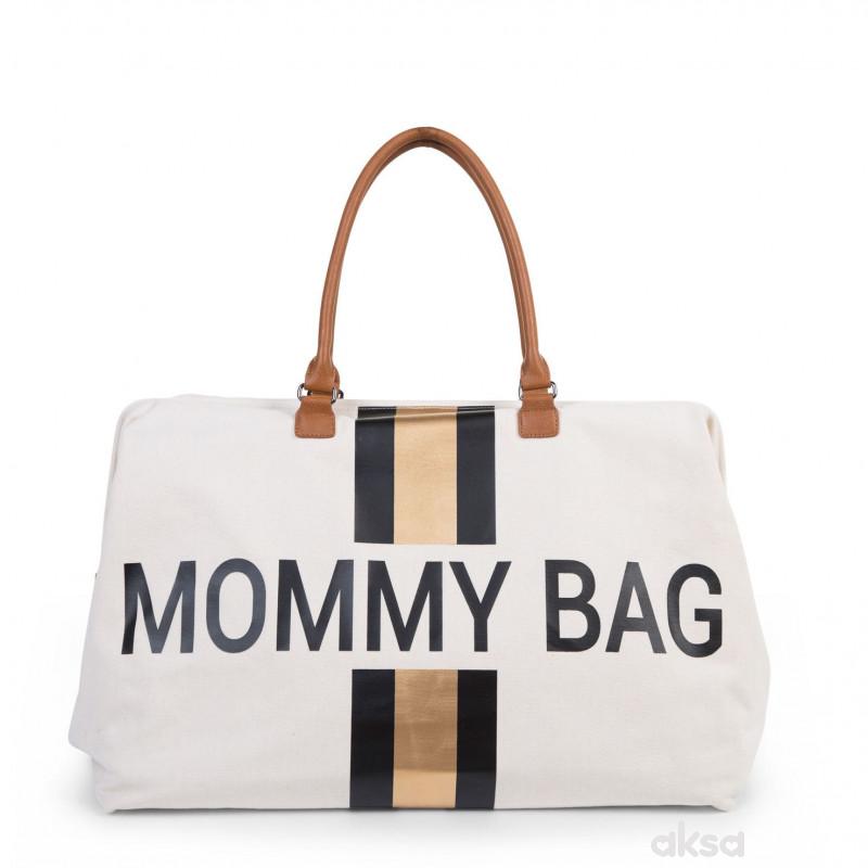 Child home Mommy Bag Big, Ručna torba cr.zl.pruge 