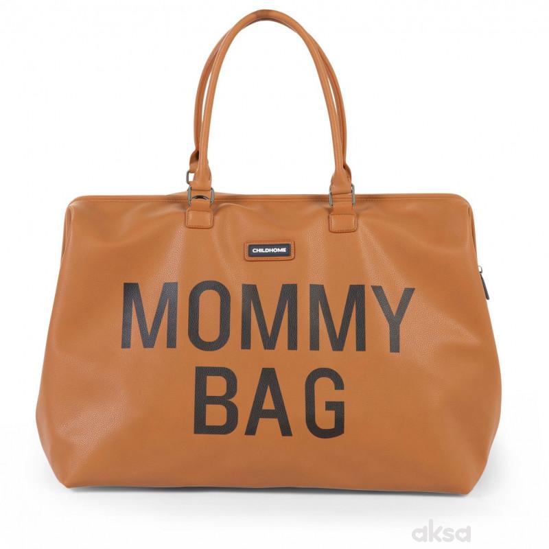 Child home Mommy Bag Big, Ručna torba braon