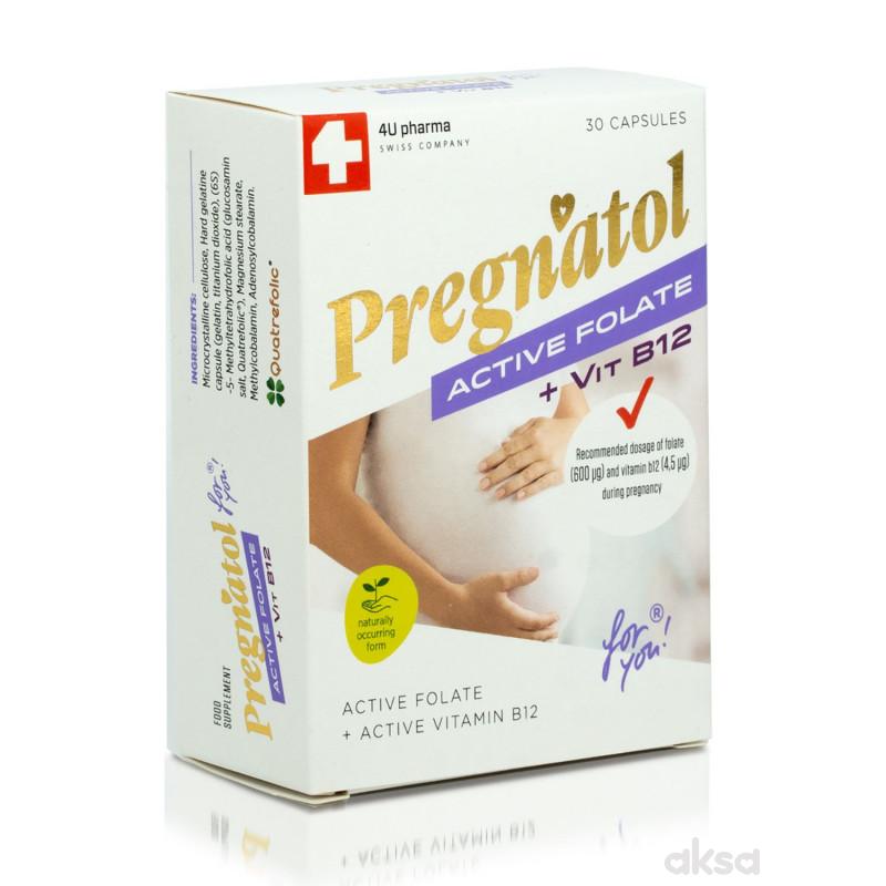 4U Pharma Pregnatol Active Folate+Vit B12 for you!