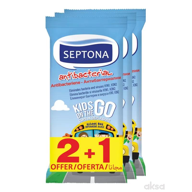Septona antib.maram.kids on the go 15kom 2+1gratis
