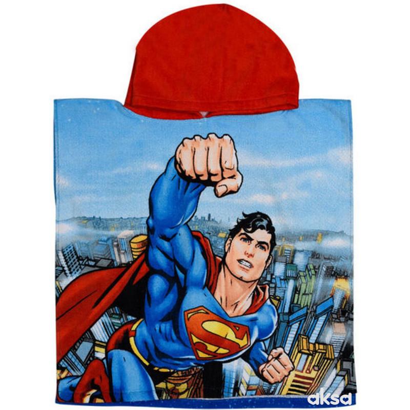 Stamion pončo Superman/Batman,50x100CM,dečaci