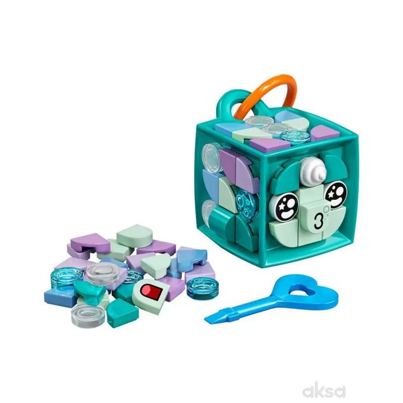 Lego Dots Bag Tag Narwhal