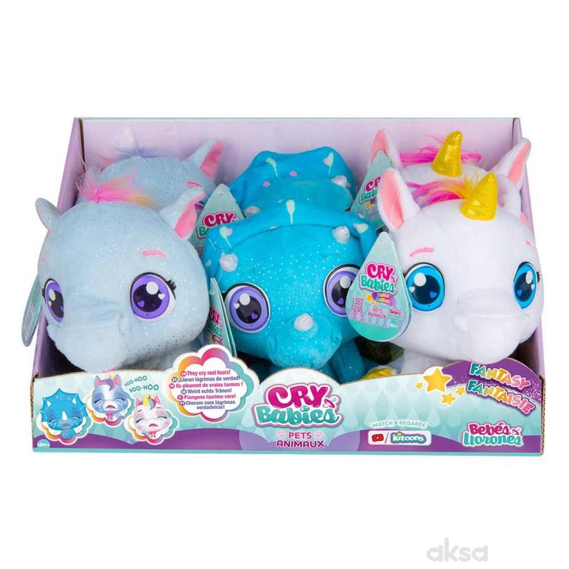 Crybabies plush pets asst
