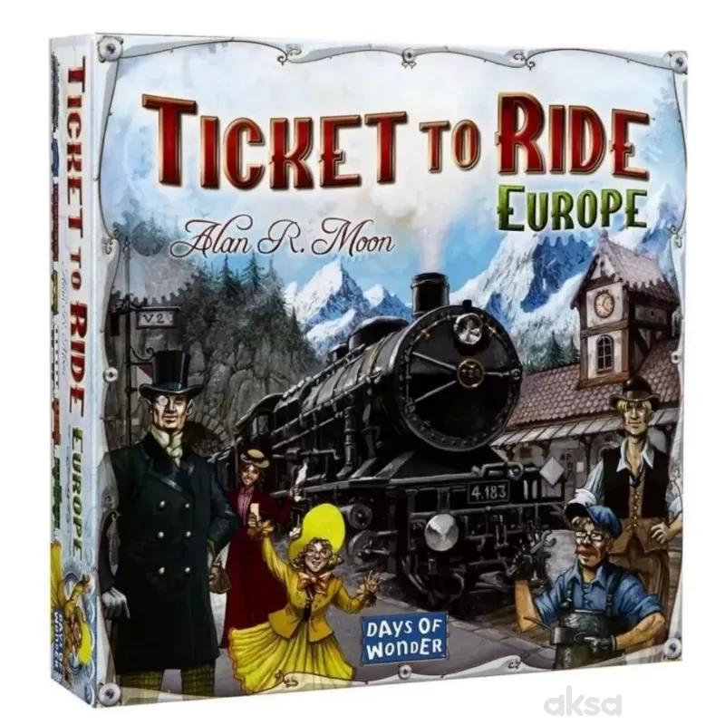 Ticket to ride Europe