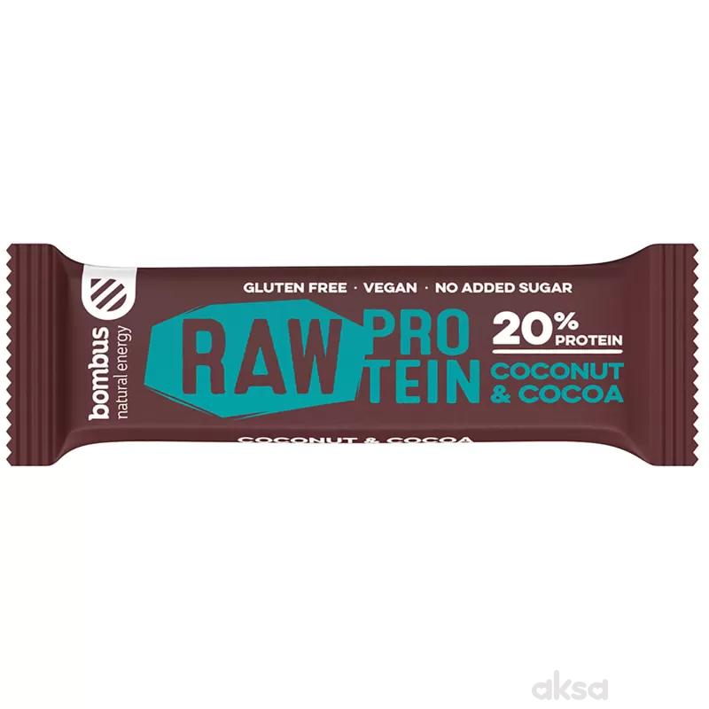 Bombus Raw Protein kokos&kakao 50g 