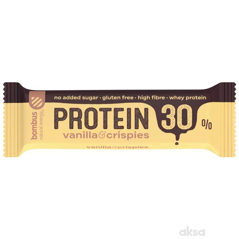 Bombus Protein 30% vanila&crispy 50g