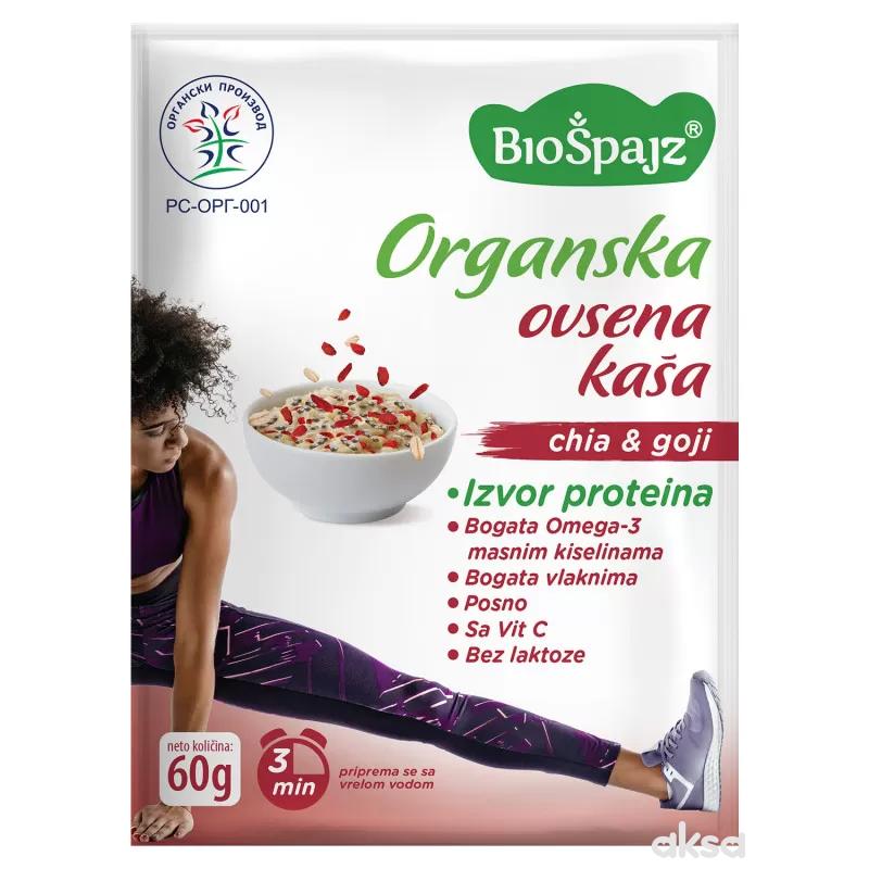 BioŠpajz Ovsena kaša Chia&Goji 60g BIO 