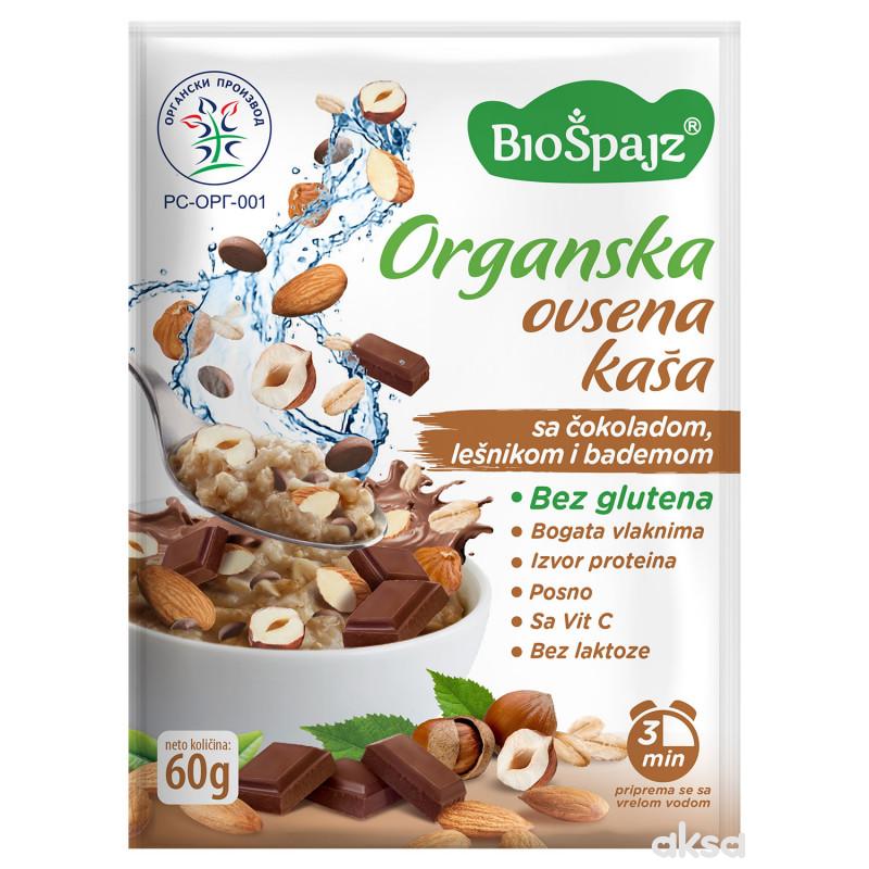 BioŠpajz Ovsena kaša sa čok, leš i bad 60g BIO