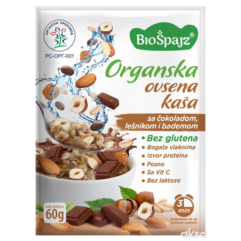 BioŠpajz Ovsena kaša sa čok, leš i bad 60g BIO 