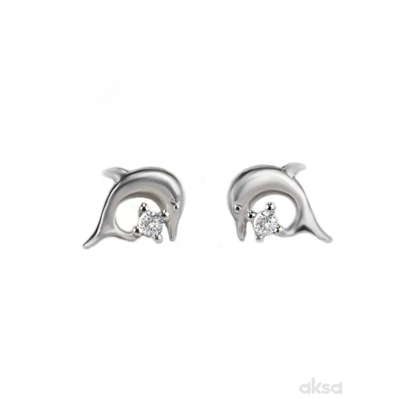 Silver line minđuše AE12108-E