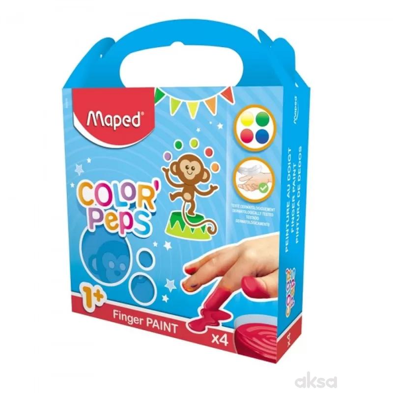 Maped boje za prste 80g X4