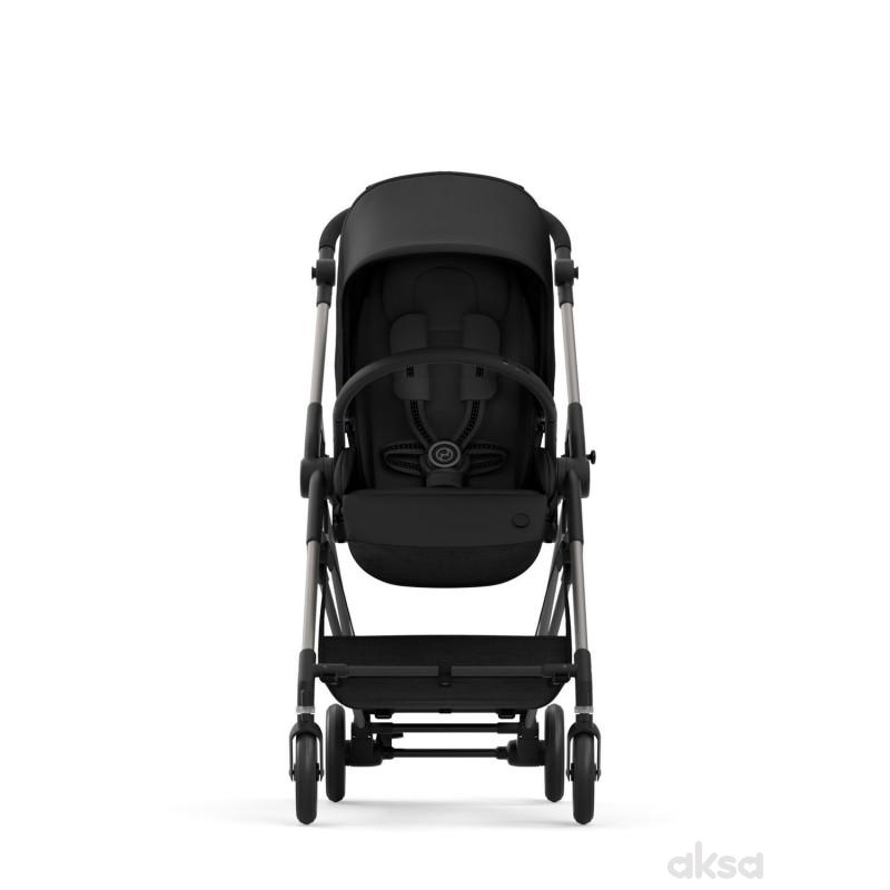 Cybex kolica Melio 2 Deep Black, crna 