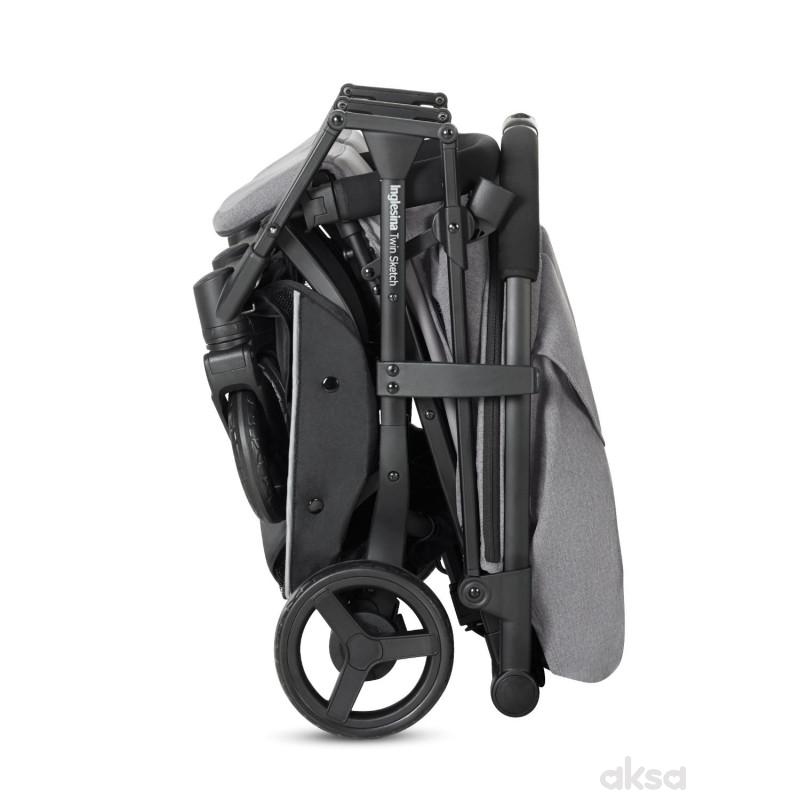 Inglesina kolica za blizance Sketch, Grey