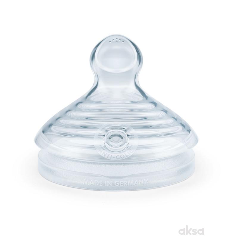 Nuk cucla nature sense silikon vel. M 2/1