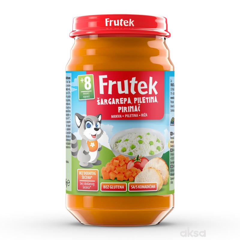 Frutek kašica šarg. sa piletinom i pirinčem 190g