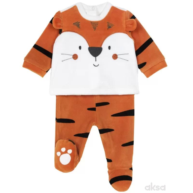 Chicco komplet 2/1 (majica dr, pantalone), unisex