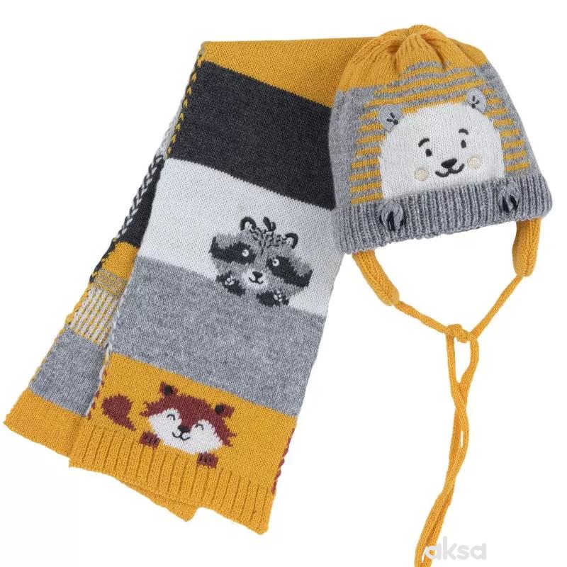 Chicco set 2/1 (kapa, šal), dečaci