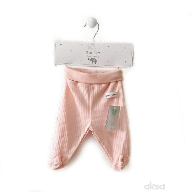 Pom Pom pantalone sa stopicama, devojčice