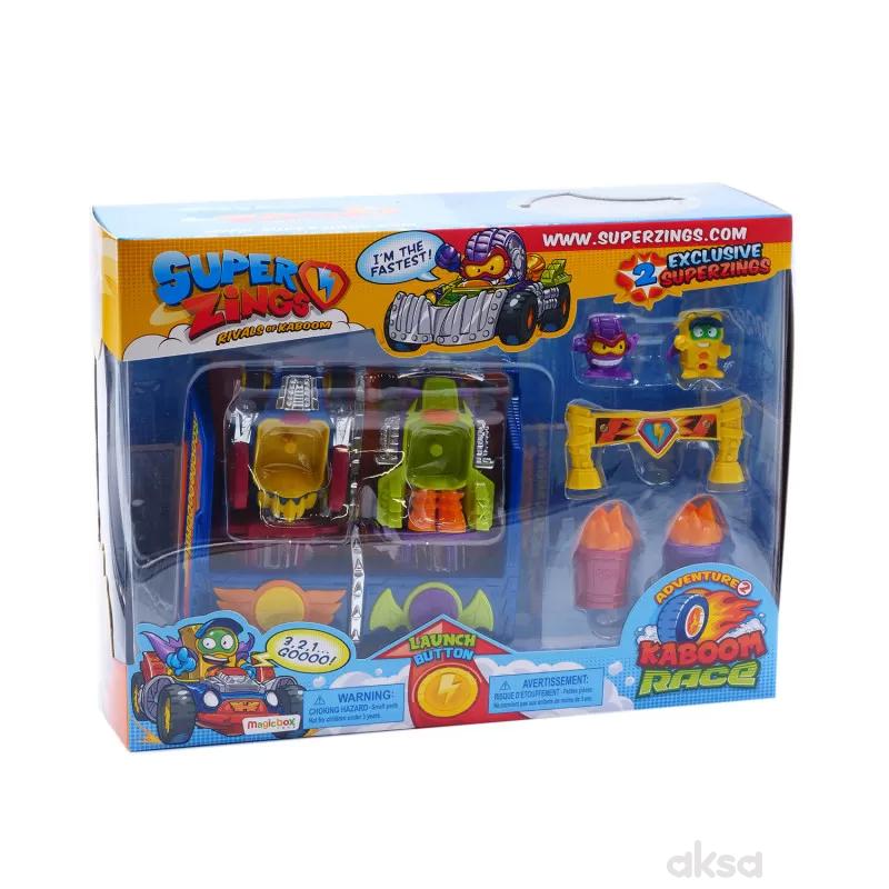 Superzings S -Play Set Adventure Kaboom Race 