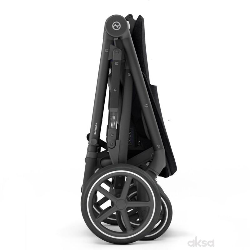 Cybex kolica Gazelle S, DeepBlack(crni ram) 