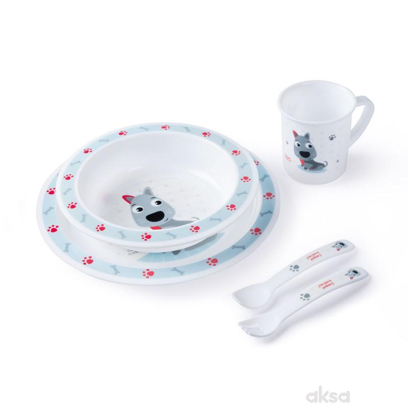 Canpol baby set za hranjenje dog