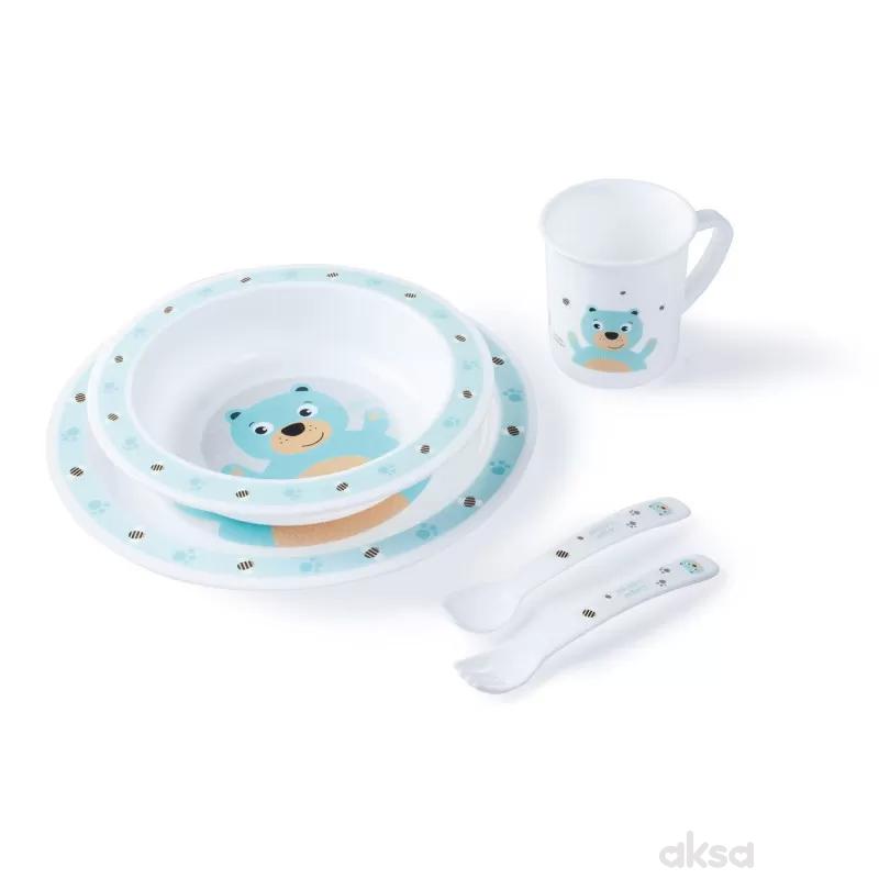 Canpol baby set za hranjenje bear 